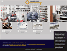 Tablet Screenshot of centrodellachiaveeserrature.com